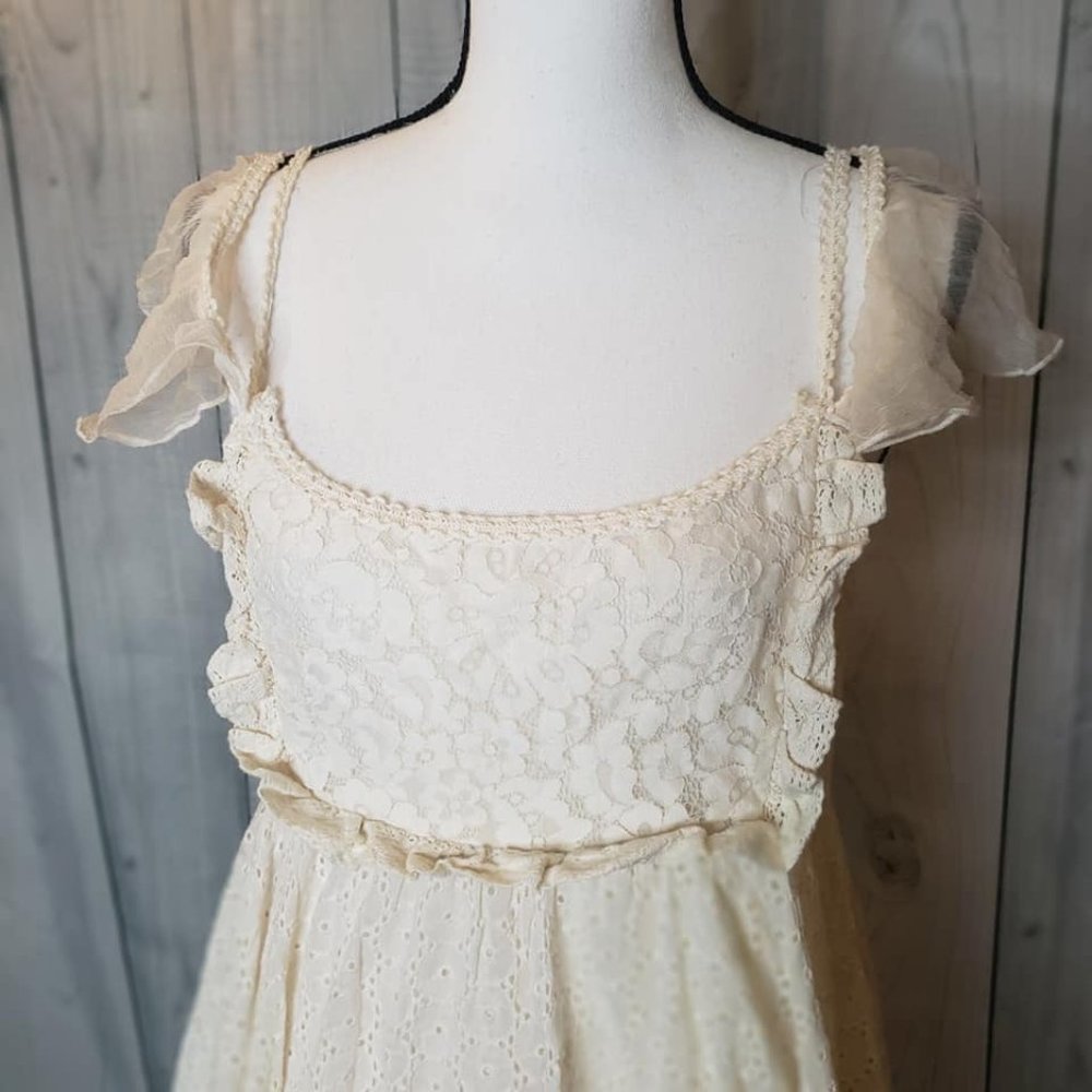 Free People Candelight Hi-Lo Dress Boho Wedding - Picture 4 of 12